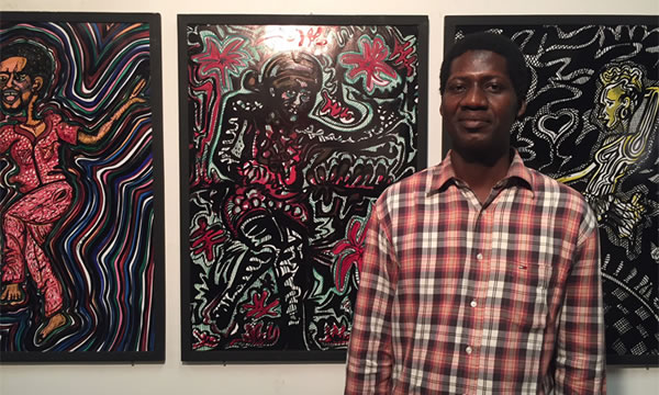 Boubacar Tangara dit Kokè: il dessine la joie de vivre